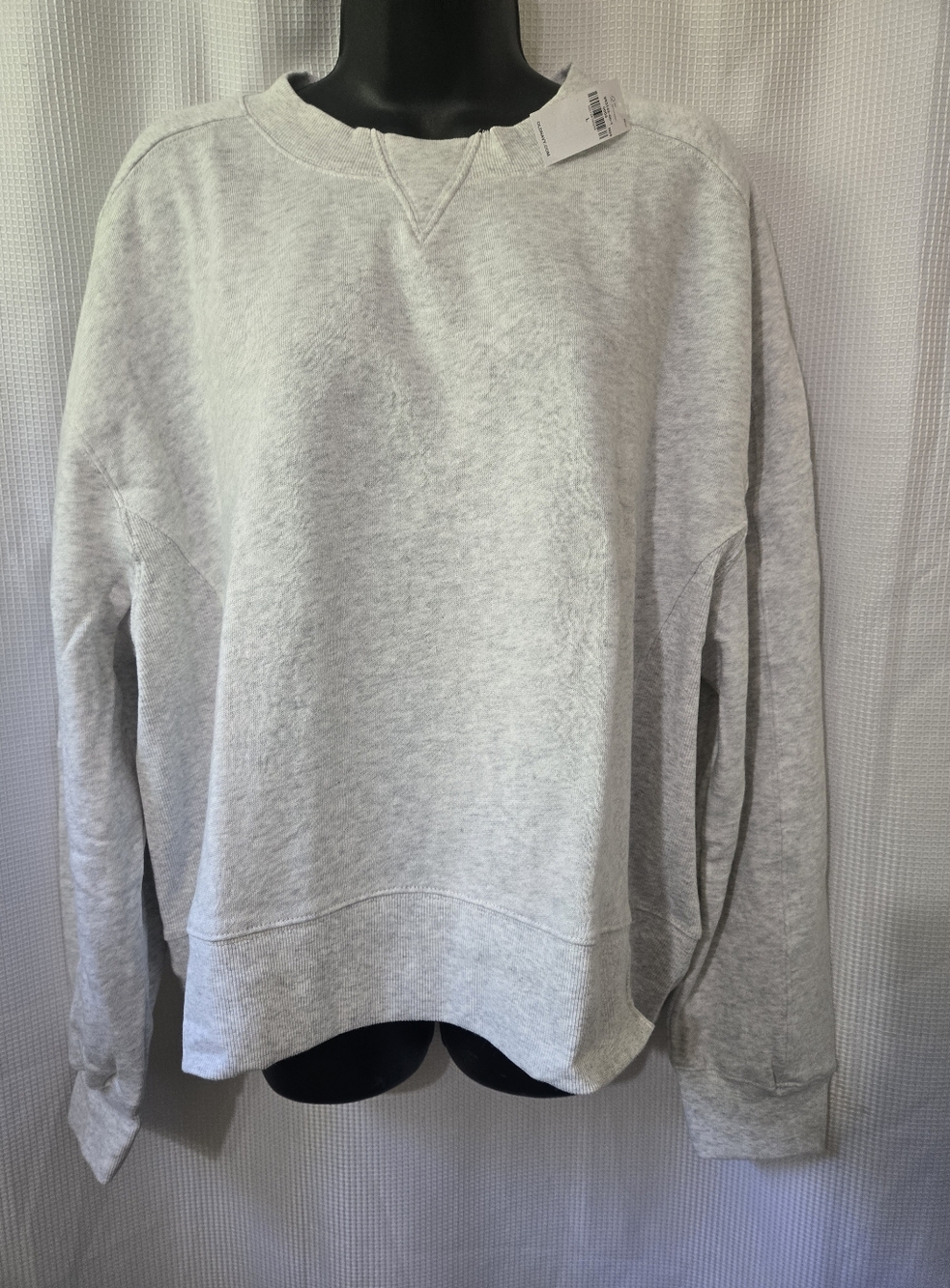 Old Navy Light Gray Women’s Crewneck Sweatshirt
